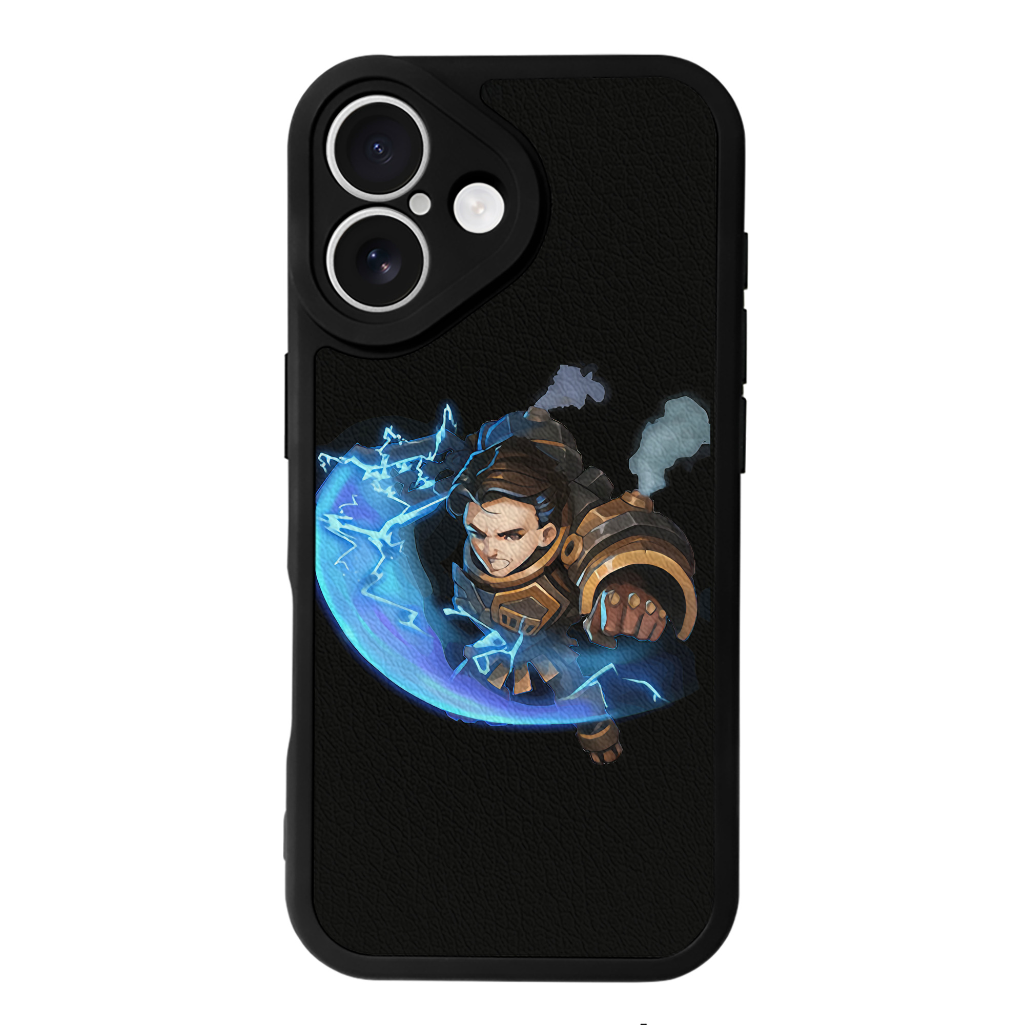 リーグ・オブ・レジェンド League of Legends LOL 【iPhone 16シリーズ対応】シリコンスマホケース（レザー調） 材質：シリコン